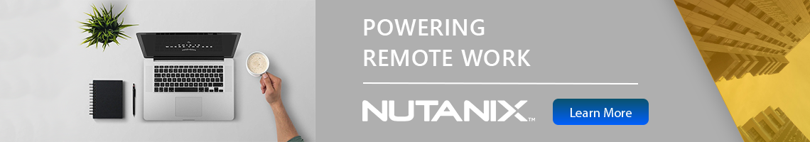 Nutanix Remote Work