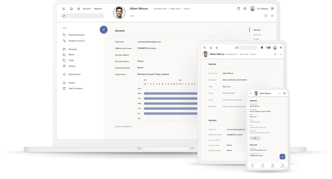 Web Interface