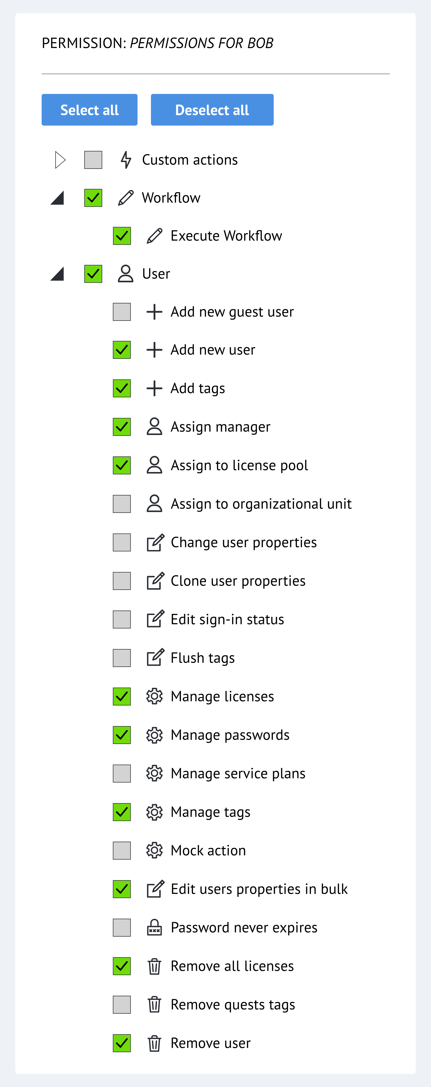 CoreSuite RBAC